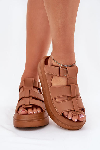 Stylish display of Step in Style Women's Platform Sandals, highlighting the 4.5 cm platform height and luxurious materials for an elevated summer look.