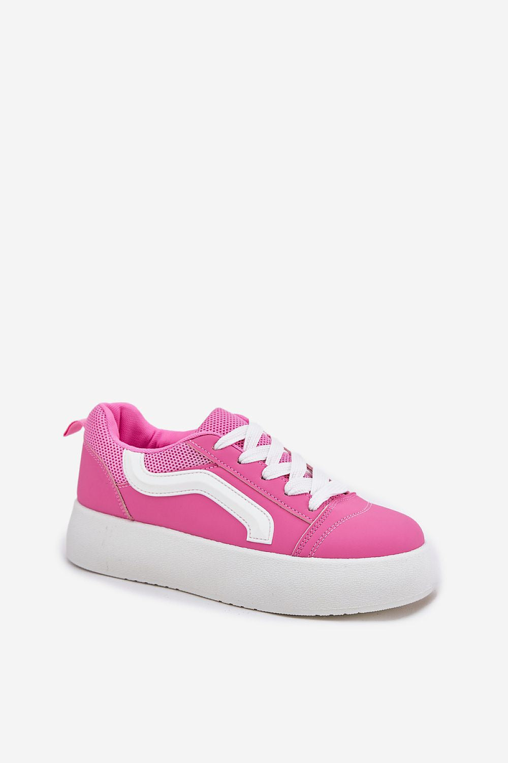 Luxurious women's suede platform sneakers by Step in Style, featuring a comfortable rounded toe design for effortless movement.