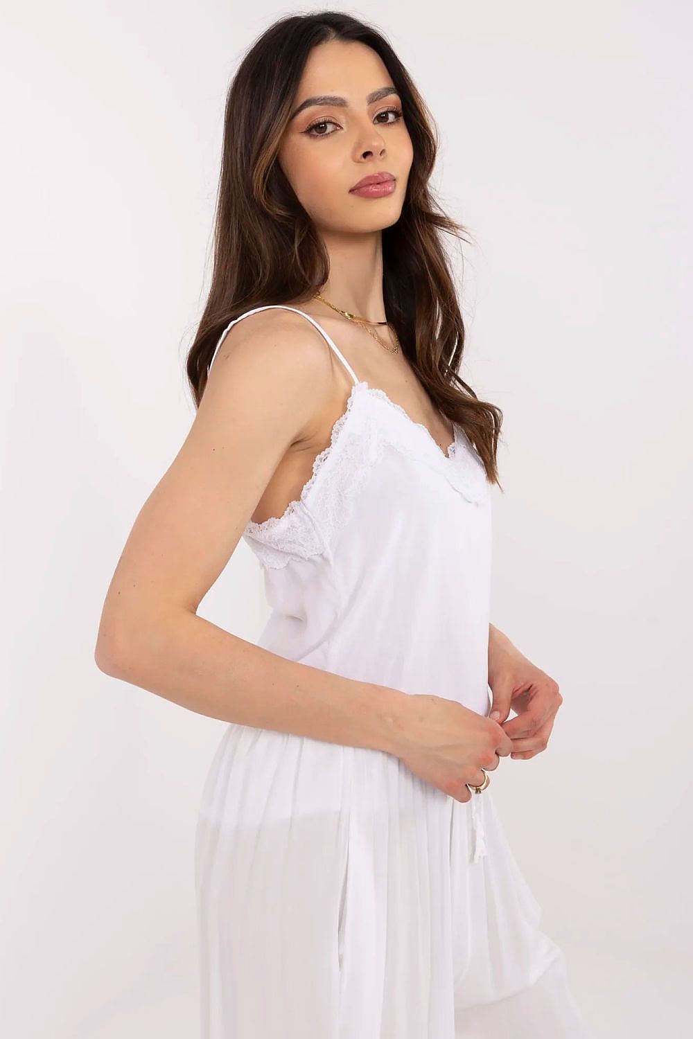 Timeless Fresh Made viscose women's t-shirt in classic colours, ideal for versatile styling from casual to elegant occasions.