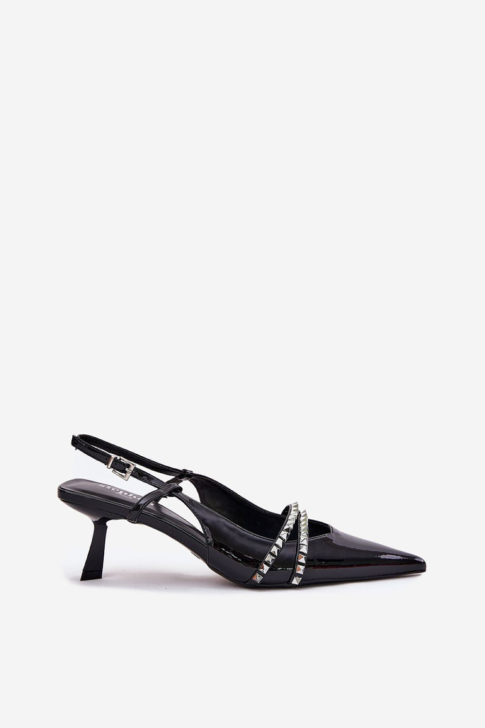 Elegant Women's Stiletto Heel Pumps by Step in Style, crafted in eco-leather with pointed toes and adjustable straps, perfect for formal occasions.