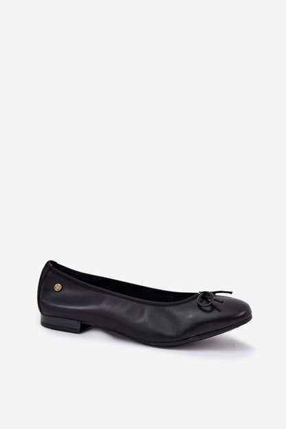 Comfort-focused Maciejka ballerina flats for women, featuring a rounded toe and flat heel, designed to provide all-day elegance and comfort in sizes EU 36 to 41.