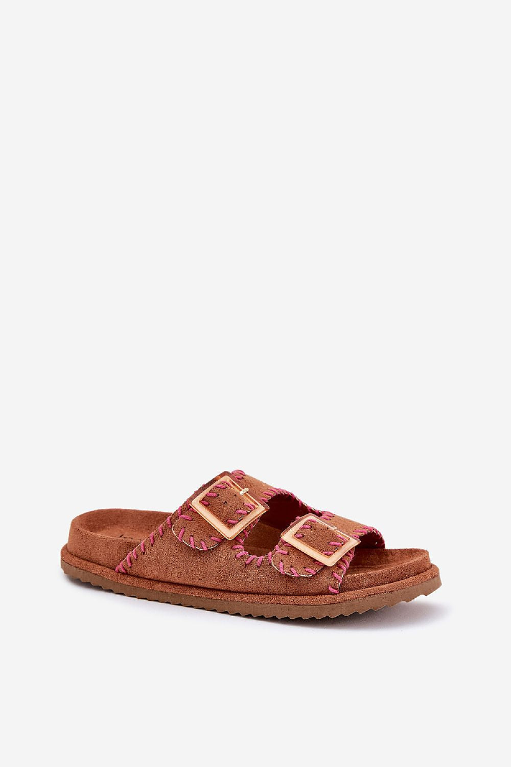 Step in Style premium women's suede sandals with a comfort footbed perfect for summer urban chic.