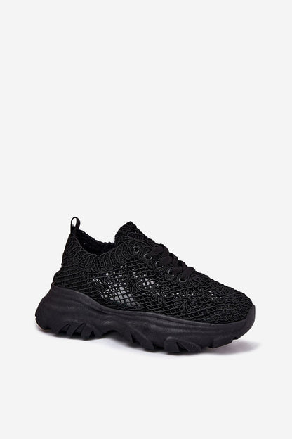 Luxury women's sneakers with breathable mesh and cushioned foam insole by Step in style, perfect for chic summer outfits.