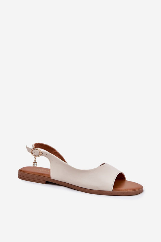 Luxurious eco leather sandals for women from Step in Style, showcasing a classic design ideal for stylish summer outfits.