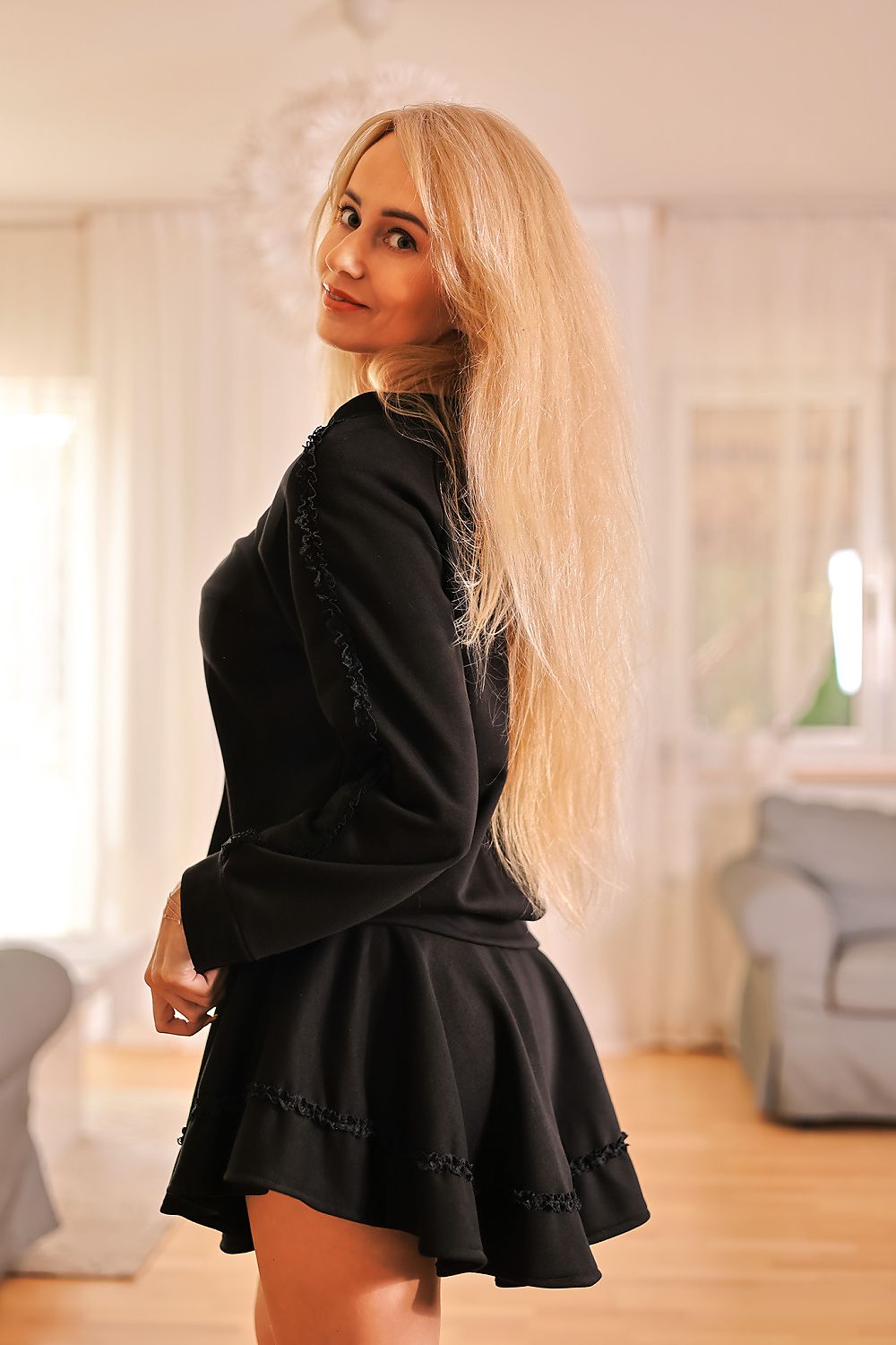 Mirale Cotton Skirt Pants with Shorts in various sizes, blending style and functionality for active women with a touch of luxury.