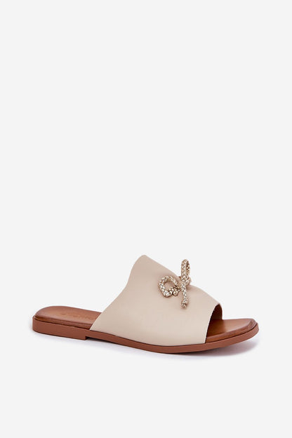 Stylish eco-friendly sandals for women from Step in Style, crafted from artificial leather with delicate lacing, perfect for warm weather outings.