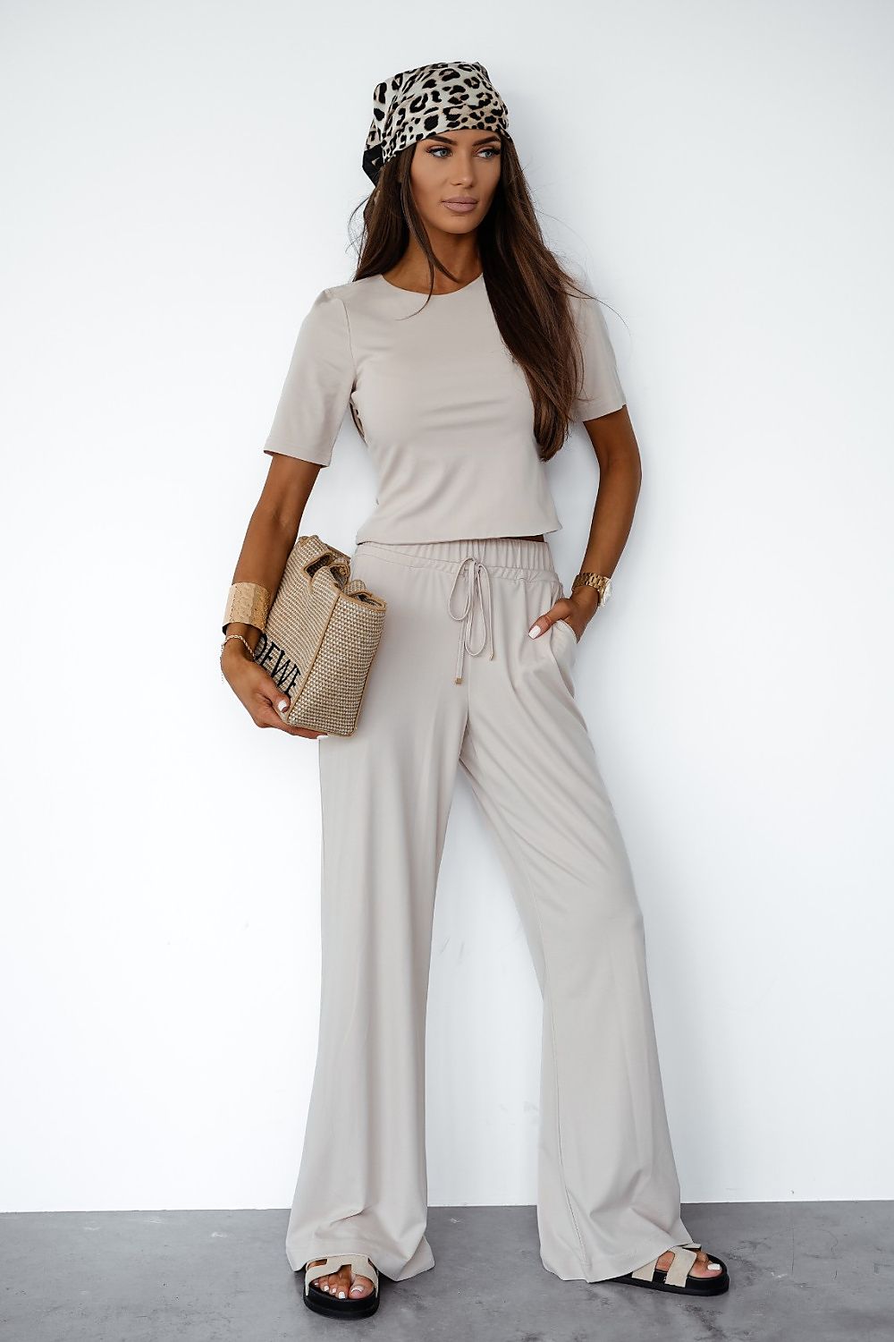 LaBalancia Women's luxurious viscose and elastane blouse, showcasing elegant design features and comfortable fit, perfect for stylish everyday wear.