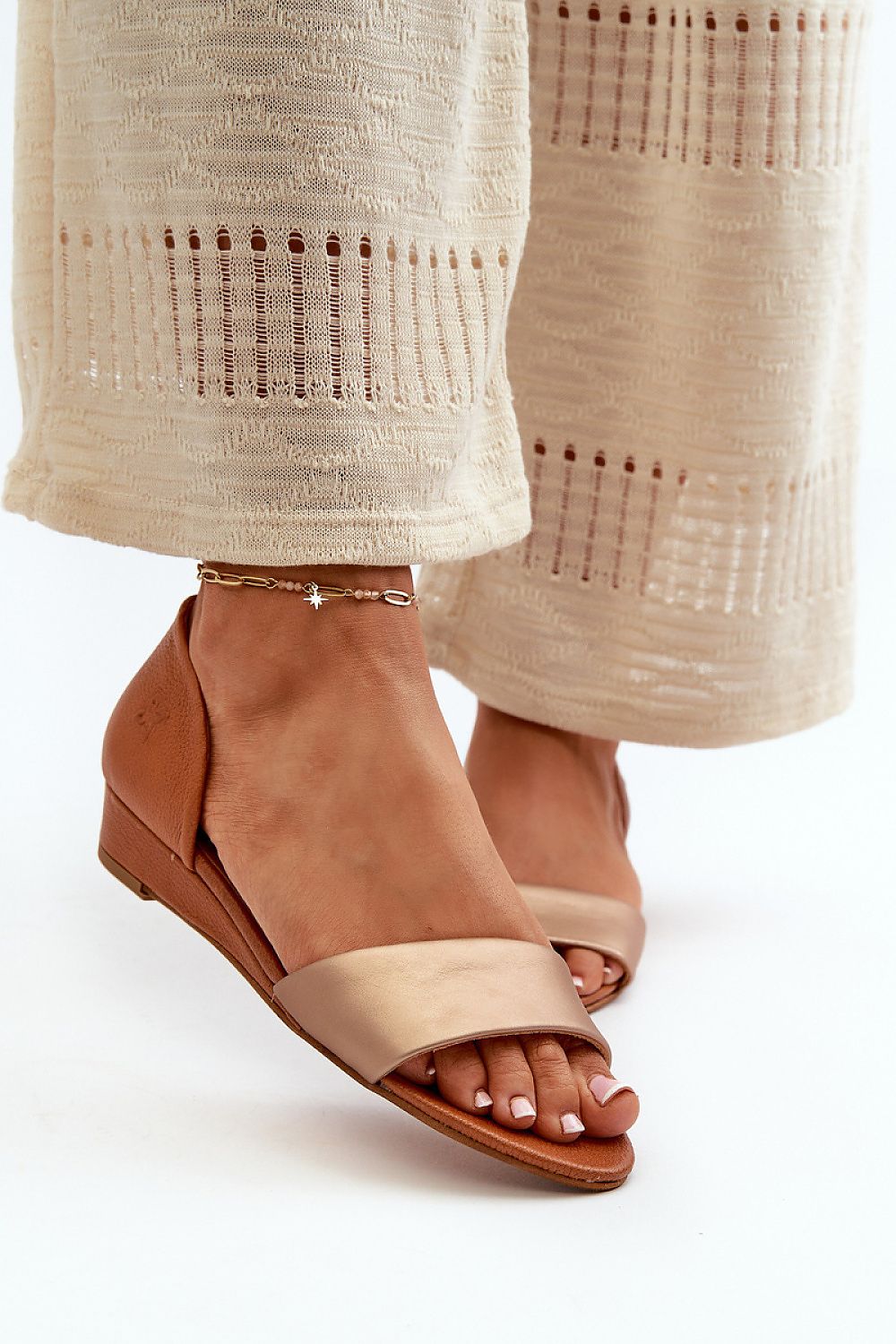 A variety of beautiful colours of Maciejka handmade women's leather sandals, perfect for sophisticated summer styling by Step in style.