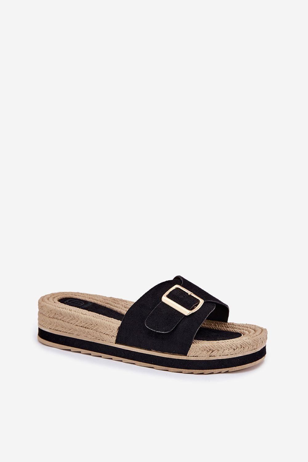 Step in Style luxury women's sandals displayed in various sizes EU 36-41, featuring eco suede materials and a contemporary platform design for ultimate comfort.