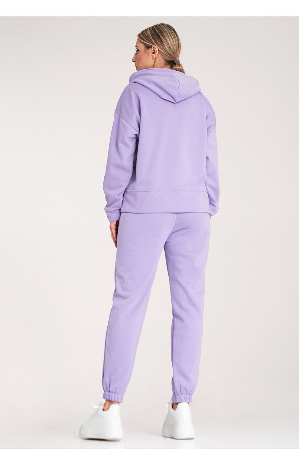 Luxury Figl cotton blend sweat suit featuring a stylish hoodie with contrasting drawstrings.