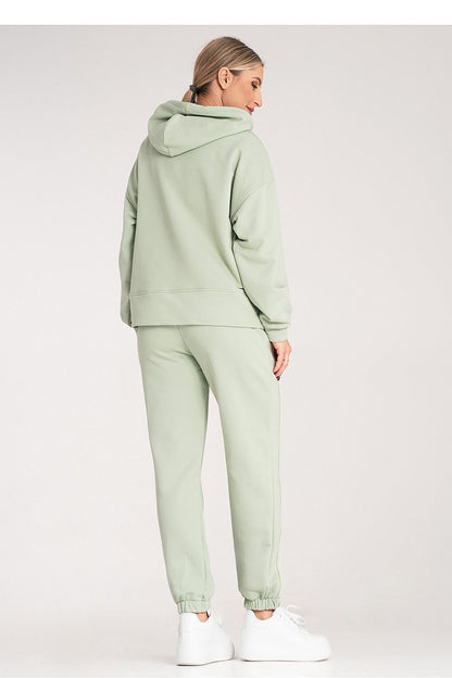 Full view of the luxury Figl cotton blend sweat suit showcasing its modern design and versatility.