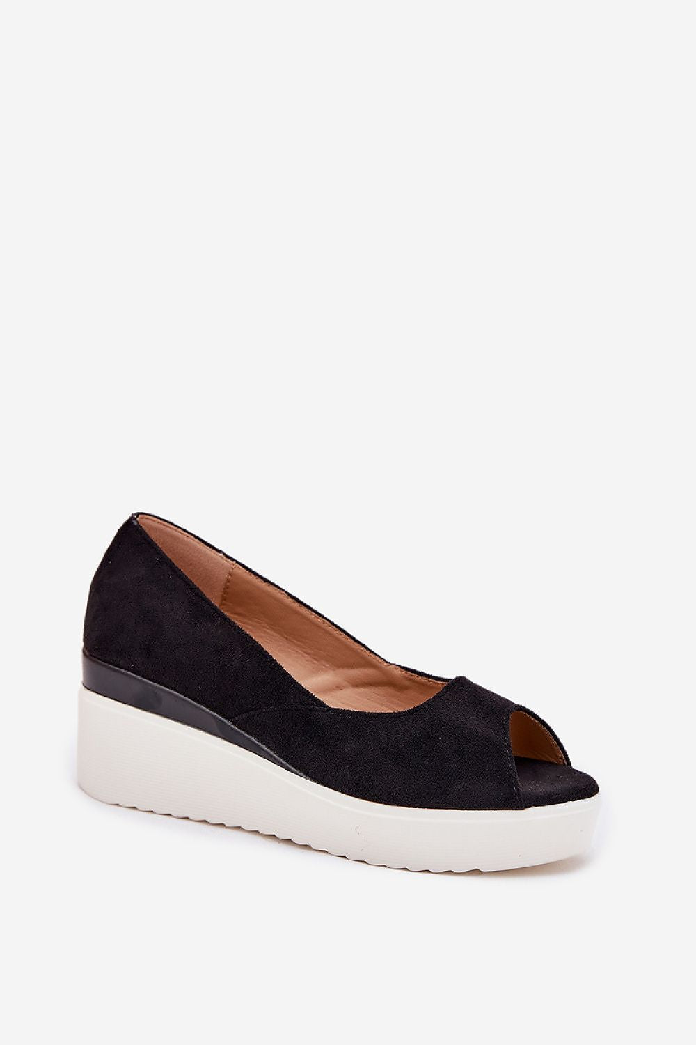 Luxury eco-suede women's sandals with wedge heel by Step in Style, perfect for summer fashion. Available in EU sizes 36-41, ideal for elevating your summer outfits.