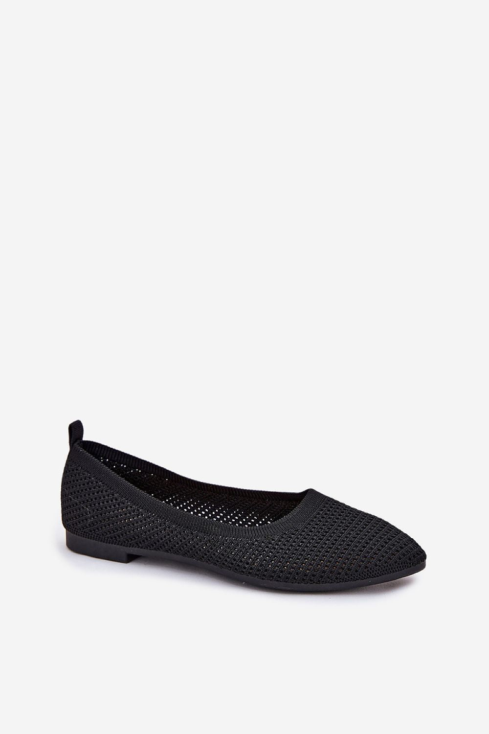 Luxury women's mesh ballet flats with almond-toe design by Step in Style, showcasing elegant and comfortable footwear perfect for all-day wear.