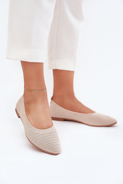 Stylish and versatile luxury women's mesh ballet flats from Step in Style, ideal for both casual and elegant outfits in sizes EU 36-41.