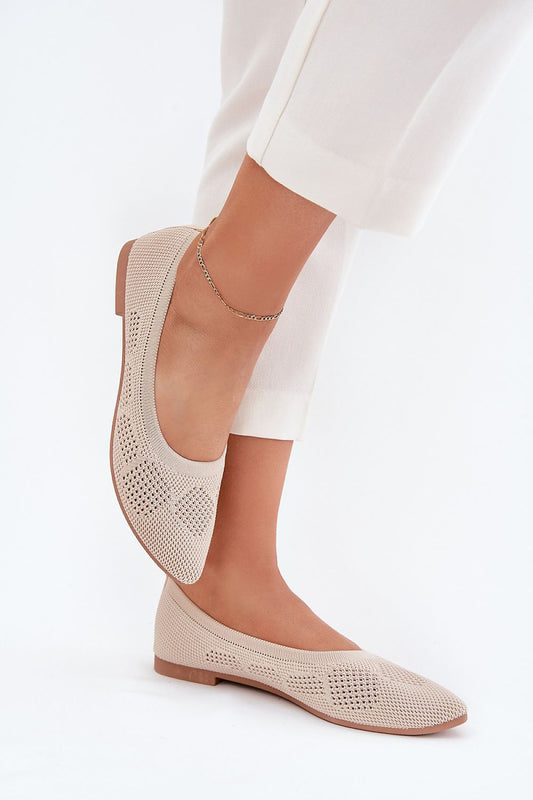 Elegant Almond Toe Women's Ballet Flats in eco-leather by Step in style, showcasing a classic almond-shaped toe and refined flat heel.