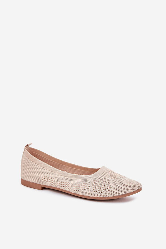 Luxurious eco-leather Women's Ballet Flats by Step in style, designed with an almond toe and perfect for all-day comfort.