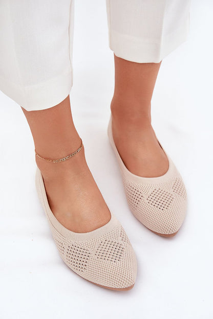 Chic Almond Toe Women's Ballet Flats from Step in style, featuring eco-friendly materials and a timeless silhouette suitable for any occasion.