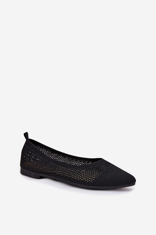 Stylish and sophisticated Luxury Women's Ballet Flats by Step in Style, showcasing soft textile material and a classic almond-shaped toe for timeless fashion.