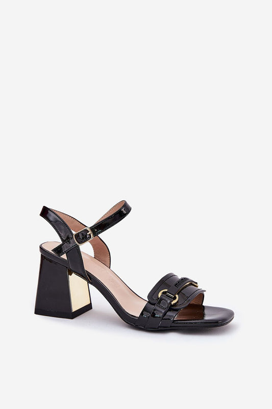 Close-up of the comfort-focused leather footbed of women's designer sandals by Step in Style, highlighting the luxurious natural leather material.
