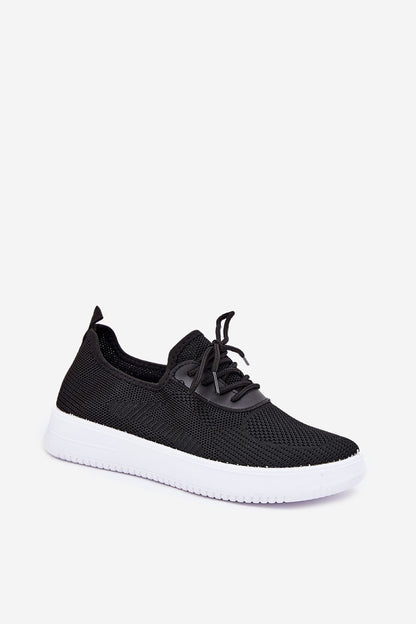 Chic and fashionable lightweight women's sport shoes featuring a sleek textile upper and a stylish platform, crafted by Step in Style for everyday luxury.