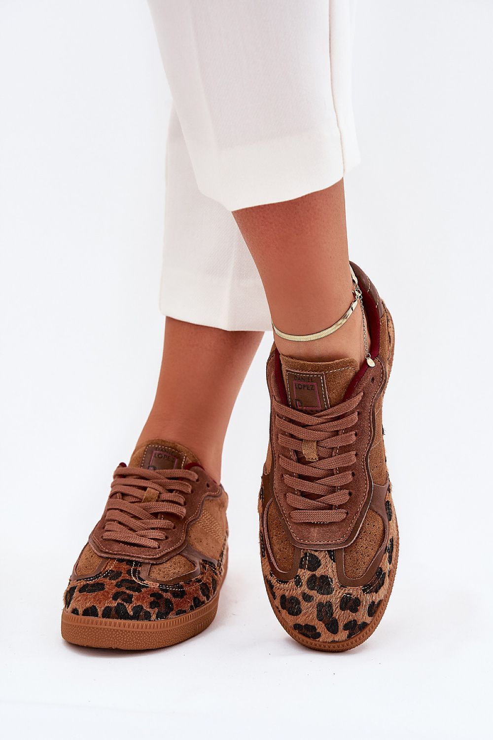 Comfortable and chic sport shoes made of premium suede leather by Step in Style, fitted with memory foam for unmatched comfort.