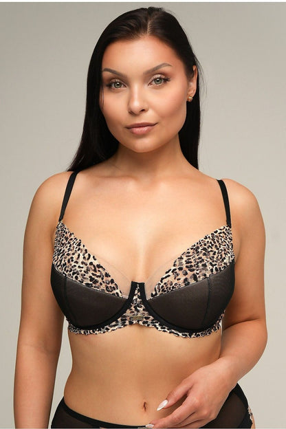 Ava luxury push-up bra featuring padded cups and adjustable straps in elegant packaging, perfect for comfort and enhancing the bust.
