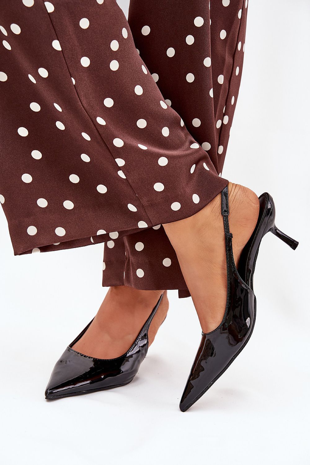 Collection of elegant women's pointed toe open heel pumps by Step in Style, available in EU sizes 36-41.