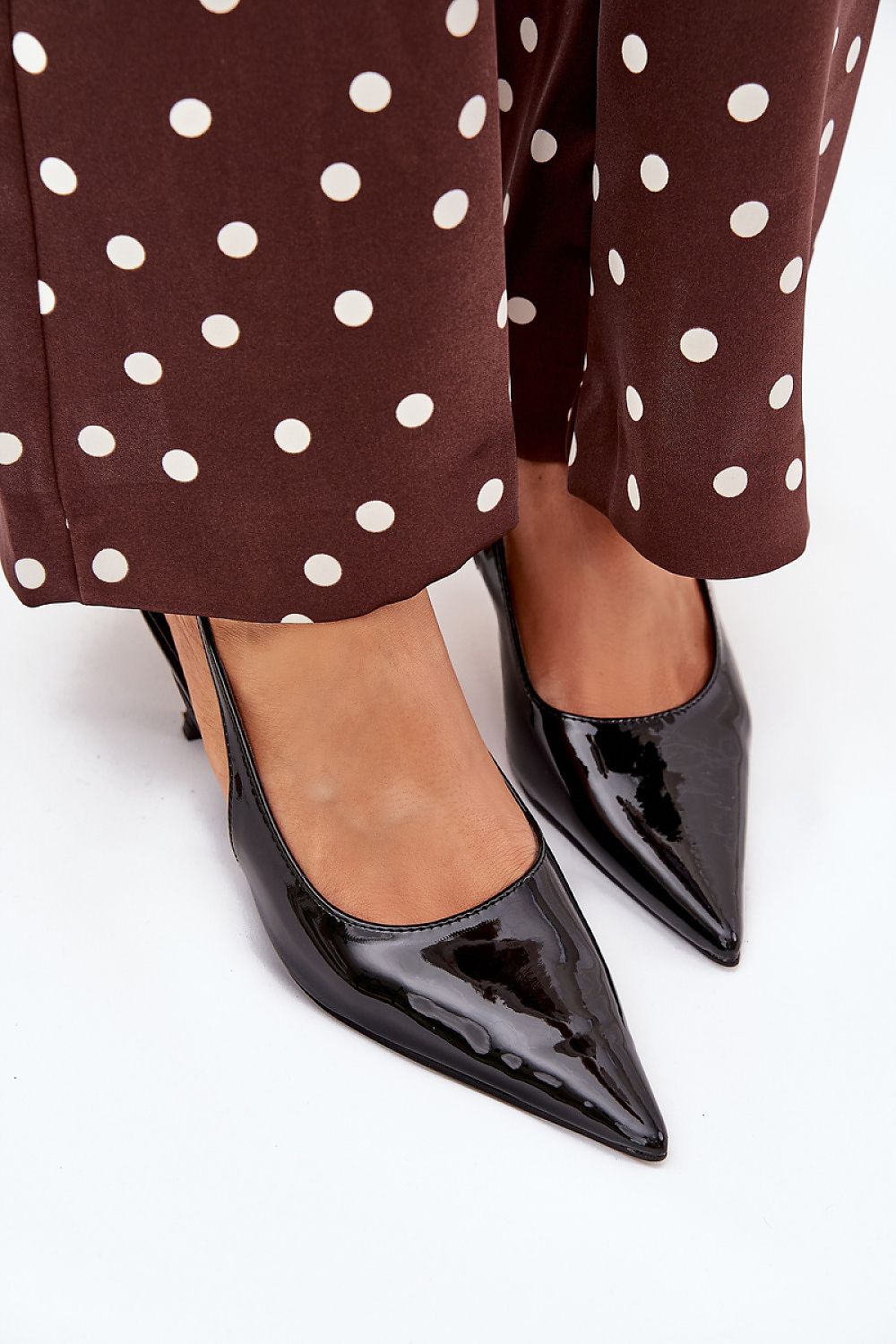 Elegant Women's Pointed Toe Open Heel Pumps by Step in Style, featuring a 6cm heel, classic and modern design, ideal for sophisticated evening attire.