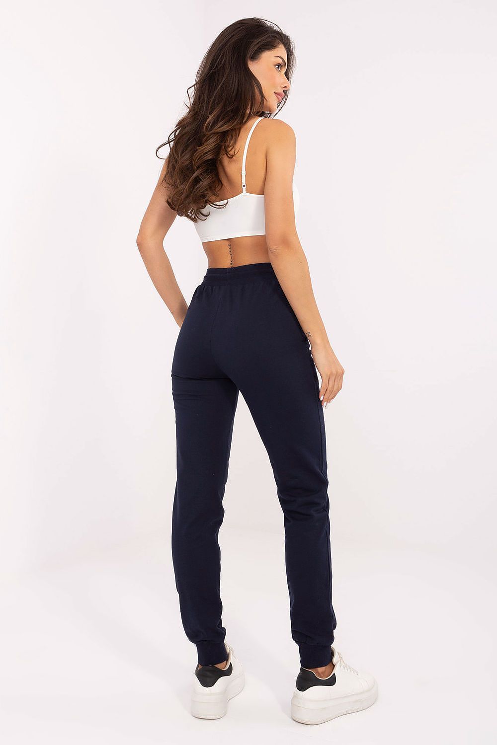 High-waisted tracksuit trousers designed for comfort and freedom of movement by Factory Price, ideal for everyday casual wear.