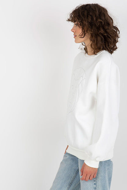 Ex Moda classic women's sweatshirt offering both comfort and style, perfect to pair with jeans or leggings.