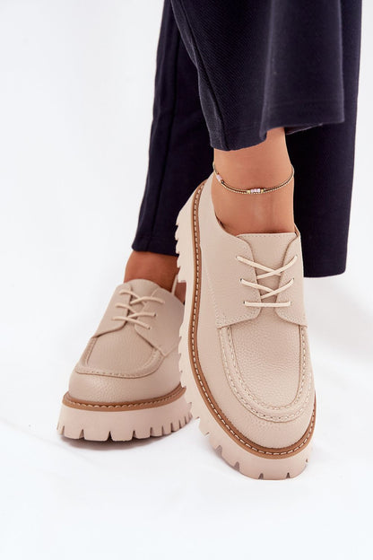 Comfortable flat-heeled moccasin loafers for women in eco leather, designed by Step in Style, perfect for everyday wear with a chic touch.