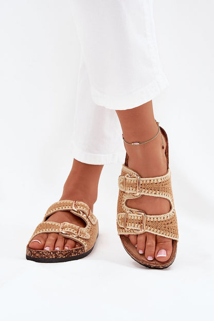 Cork platform sandals for women by Step in Style, combining comfort and elegance for warm-weather fashion.