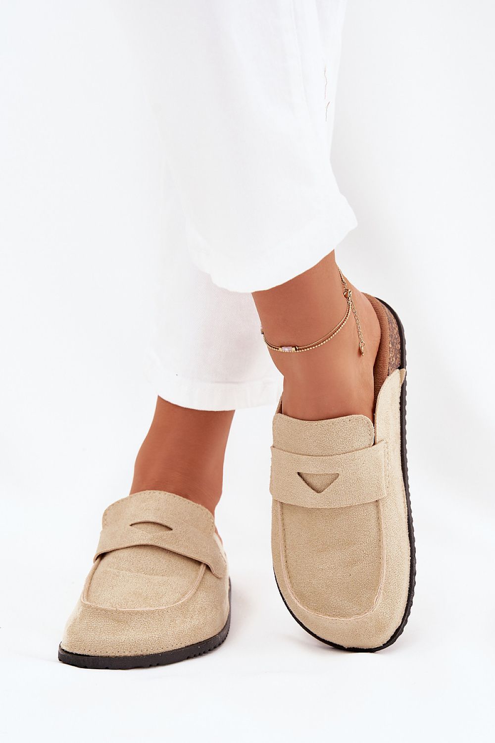 Fashionable luxury platform sandals for women by Step in Style, designed to complement a variety of summer looks with their chic eco-suede finish.