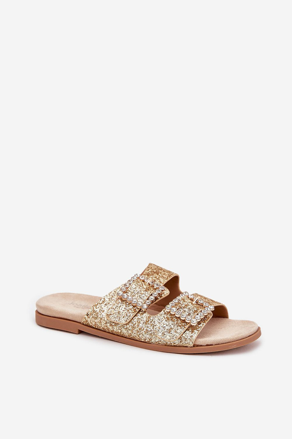 Fashionable flat-heeled sandals for women by Step in Style, showcasing adjustable straps for a perfect fit.
