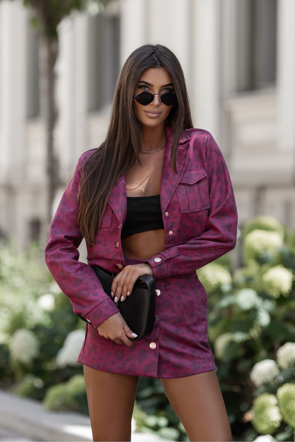 LaBalancia stylish women's skirt shorts set, combining fashionable design with practical slip pockets.