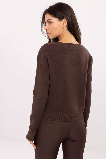 Luxurious Italy Moda Women's Cardigan, showcasing comfort and sophistication in a fashionable blend.