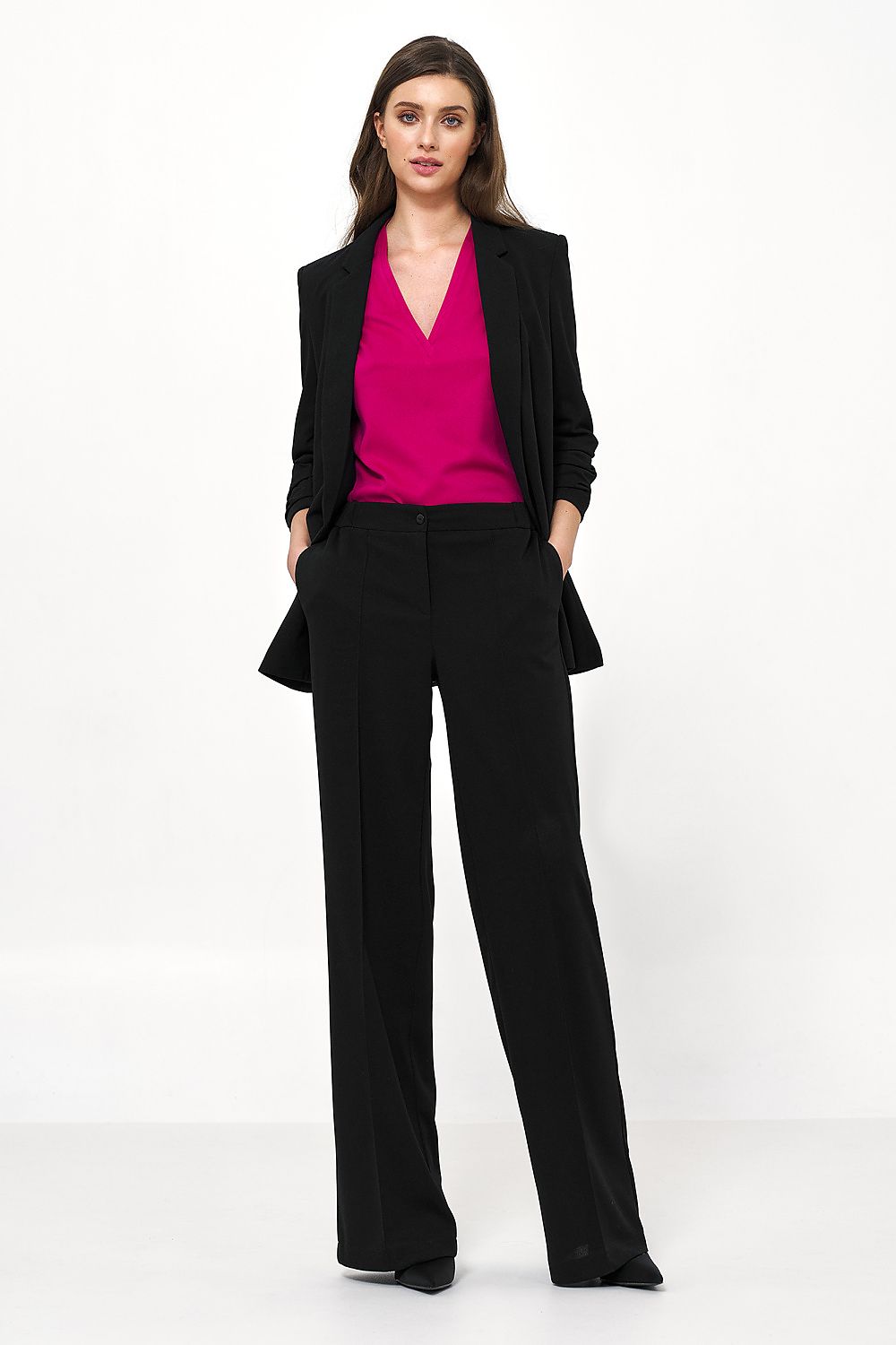 Chic Nife blazer in classic colour palette, designed for casual and soft-office elegance, tailored for women's fashion.