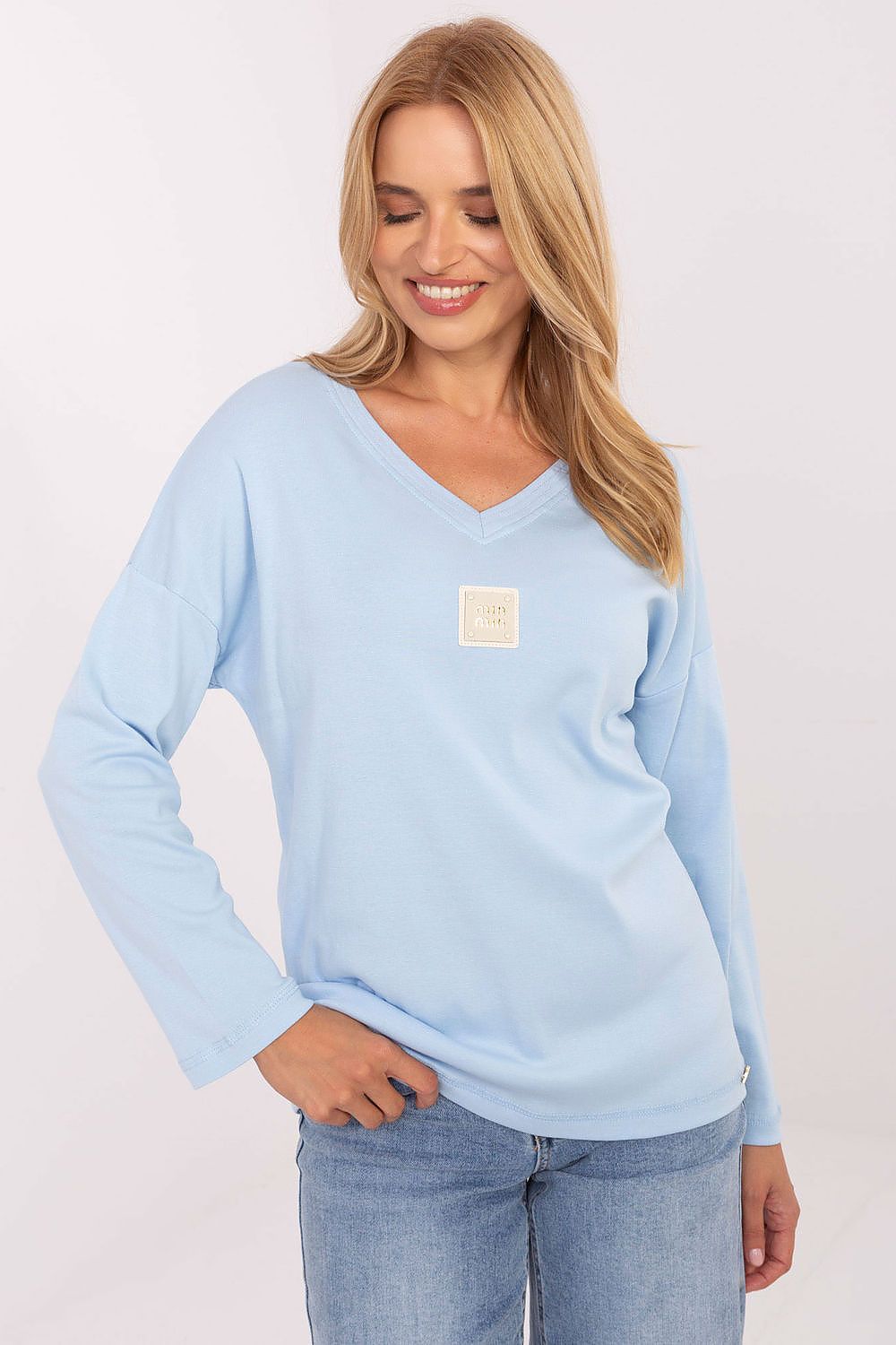 Elegant women's blouse in Size EU 0, showcasing the chic design and premium comfort by Relevance.