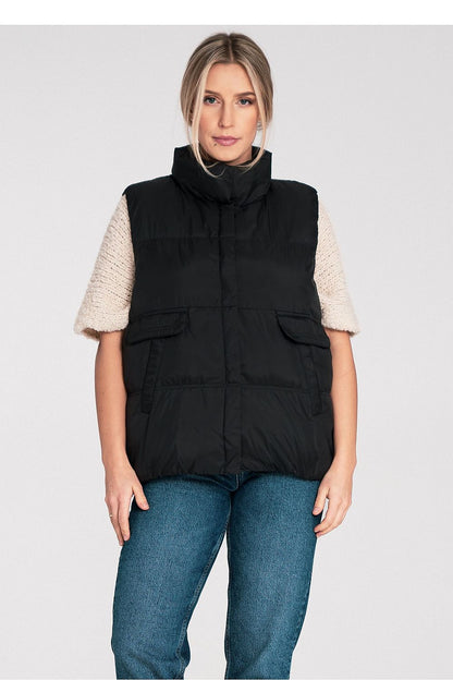 Chic Figl Gilet, 100% polyester, designed for a luxurious look and comfortable wear, available in EU size 0.