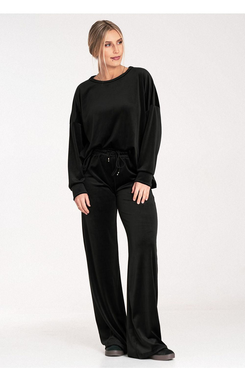 Luxury Figl Women's Spandex-Blend Dress displayed on a model, highlighting its flattering silhouette and comfortable fit for EU S/M | US S/M.