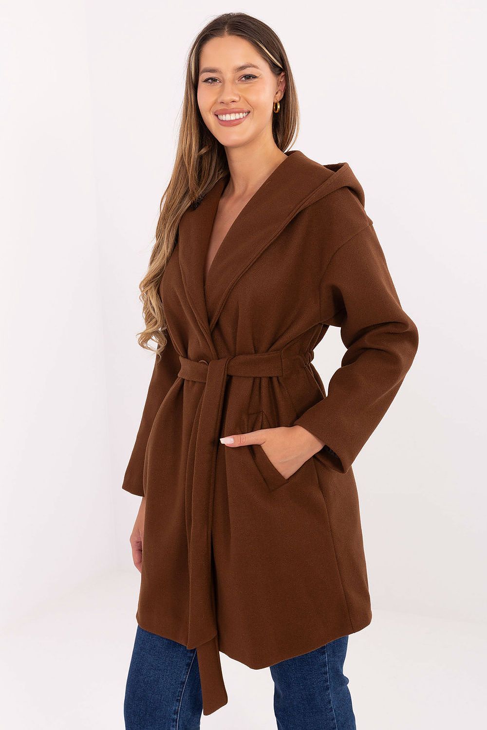 Refined Rue Paris Coat featuring classic elegance, perfect for chic outfits, available in EU Size 0, made of 100% Polyester.