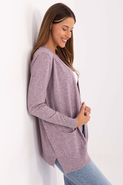 Elegant women's cardigan from Factory Price, featuring a versatile throw style with slip pockets and a comfortable fit for any occasion.