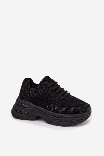 Trendy platform sneakers in luxurious design by Step in Style, combining style with functionality for colder days.