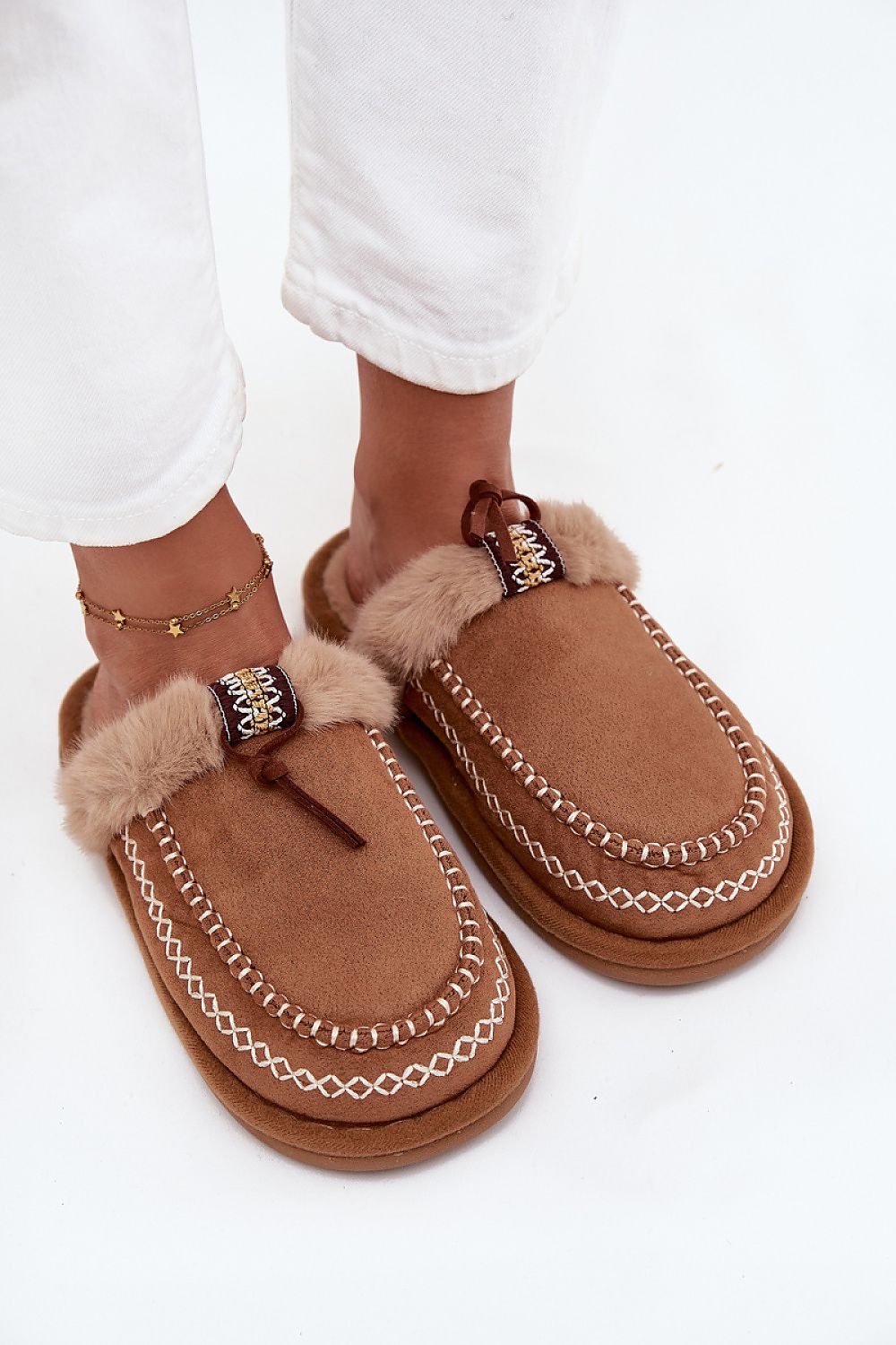 Various sizes of Luxury Women's Eco Suede Slippers by Step in Style, tailored for a perfect fit and luxurious comfort.