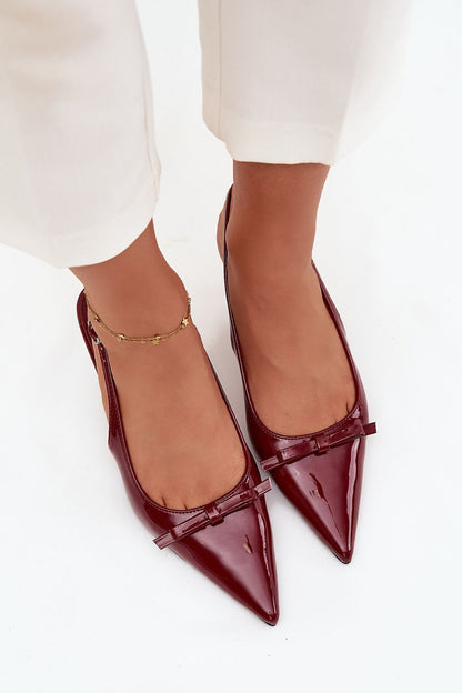 Step in Style eco-leather heel pumps with a graceful stiletto and adjustable strap, combining luxury and comfort for a flawless look on special occasions.