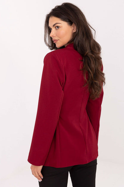 Close-up of Italy Moda blazer fabric, highlighting the premium texture and luxurious feel, perfect for elegant occasions.