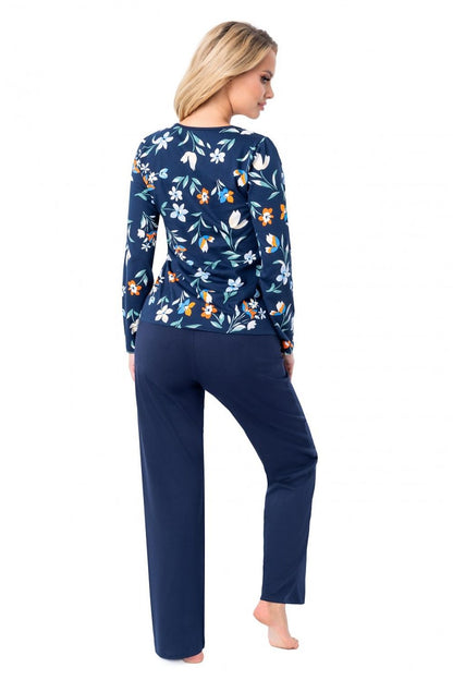 Comfortable and breathable women's pajamas by Donna, showcasing a chic pattern and available in sizes S to XXL for a luxurious nightwear experience.