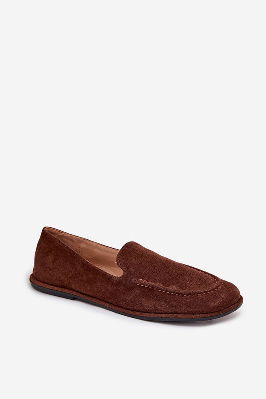 Stylish eco suede moccasins for women available in EU sizes 36-40, by Step in style, ideal for both casual and dressy outfits.