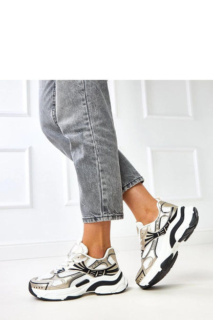 Elegant Solea platform sport shoes for women in sleek synthetic leather design, showcasing a perfect blend of style and comfort.