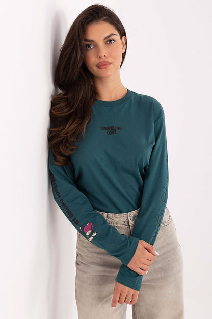 Elegant Sublevel Women's Casual Long Sleeve Cotton Blouse featuring stylish prints, designed for comfort and sophistication in sizes XS to XL.